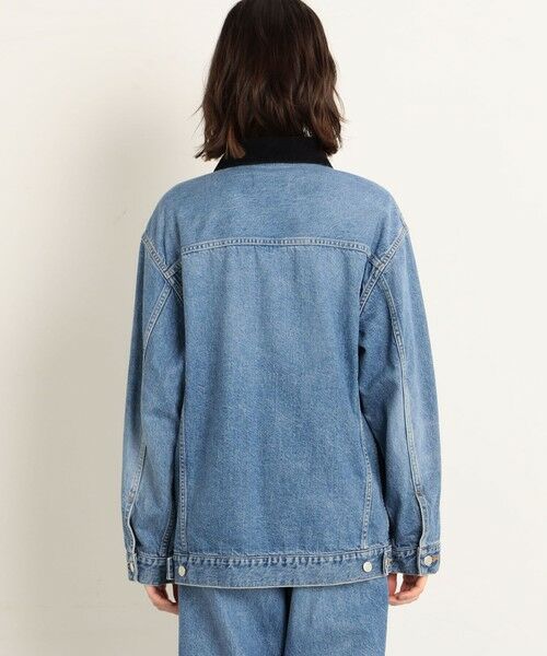 セール】 ナチュラルスラブデニム オーバーサイズドジャケット （G