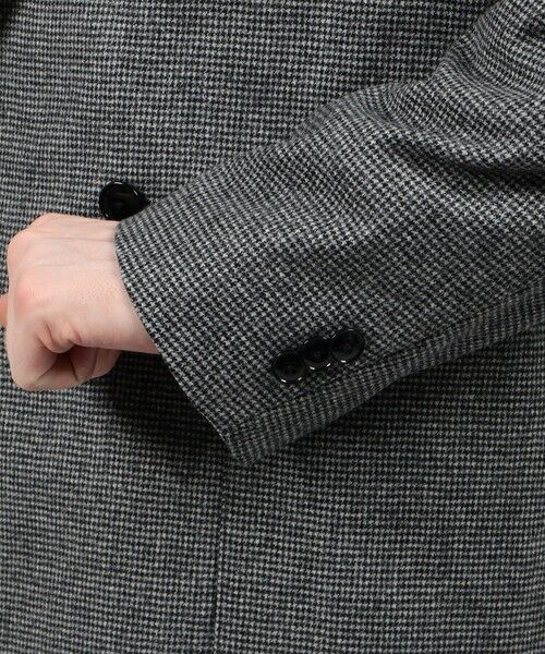 セール】 ウールサキソニー ダブルブレステッド4Bジャケット