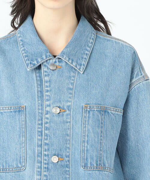 セール】 コットンデニム ワークジャケット （Gジャン・デニム