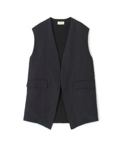 セール】 ミックスファー Vネックベスト （ベスト）｜TOMORROWLAND