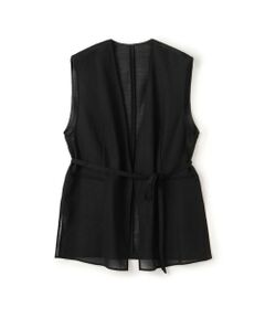 セール】 ミックスファー Vネックベスト （ベスト）｜TOMORROWLAND