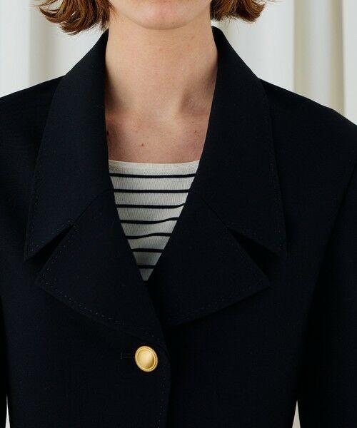 セール】 ソフトウールオックス クロップドジャケット （テーラード