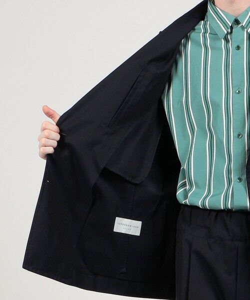 セール】 コットンシルクギャバジン ダブルブレステッド6Bジャケット