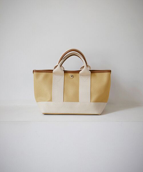 VERY 10月号掲載】【日本製】スコッチグレインネオレザー・ミニトート