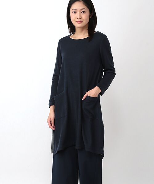 セール】 Wフェイスチュニック （チュニック）｜TABASA / タバサ