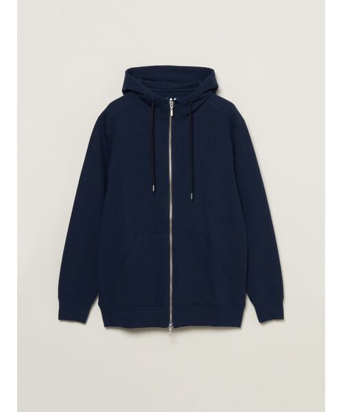 Men's stretch ponte zip hoody （その他トップス）｜three dots