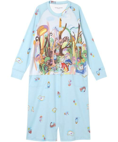 レディスパジャマ ワンピース（UNX589） （ルームウェア