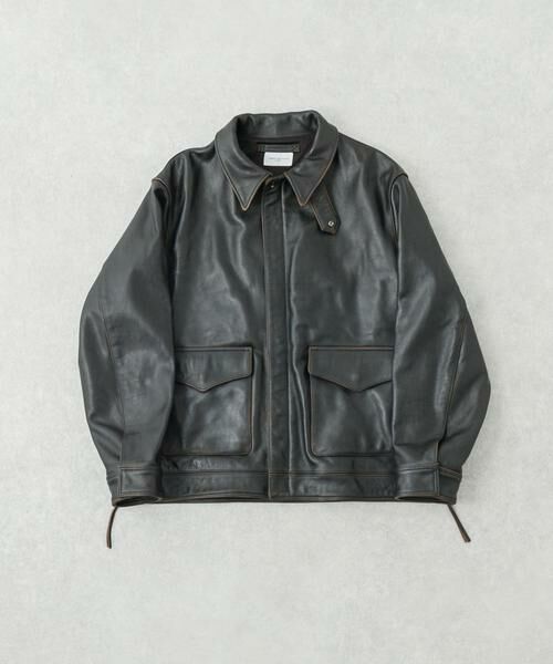 new basic COW LEATHER TYPE A-2 JACKET （レザーブルゾン・ジャケット