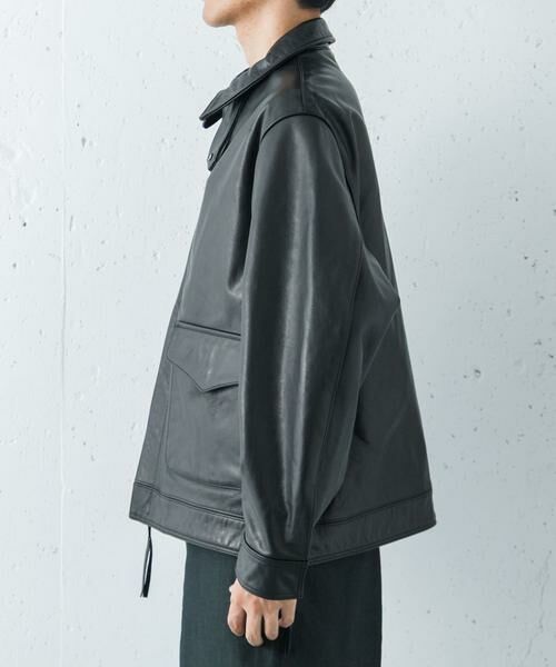 new basic COW LEATHER TYPE A-2 JACKET （レザーブルゾン・ジャケット