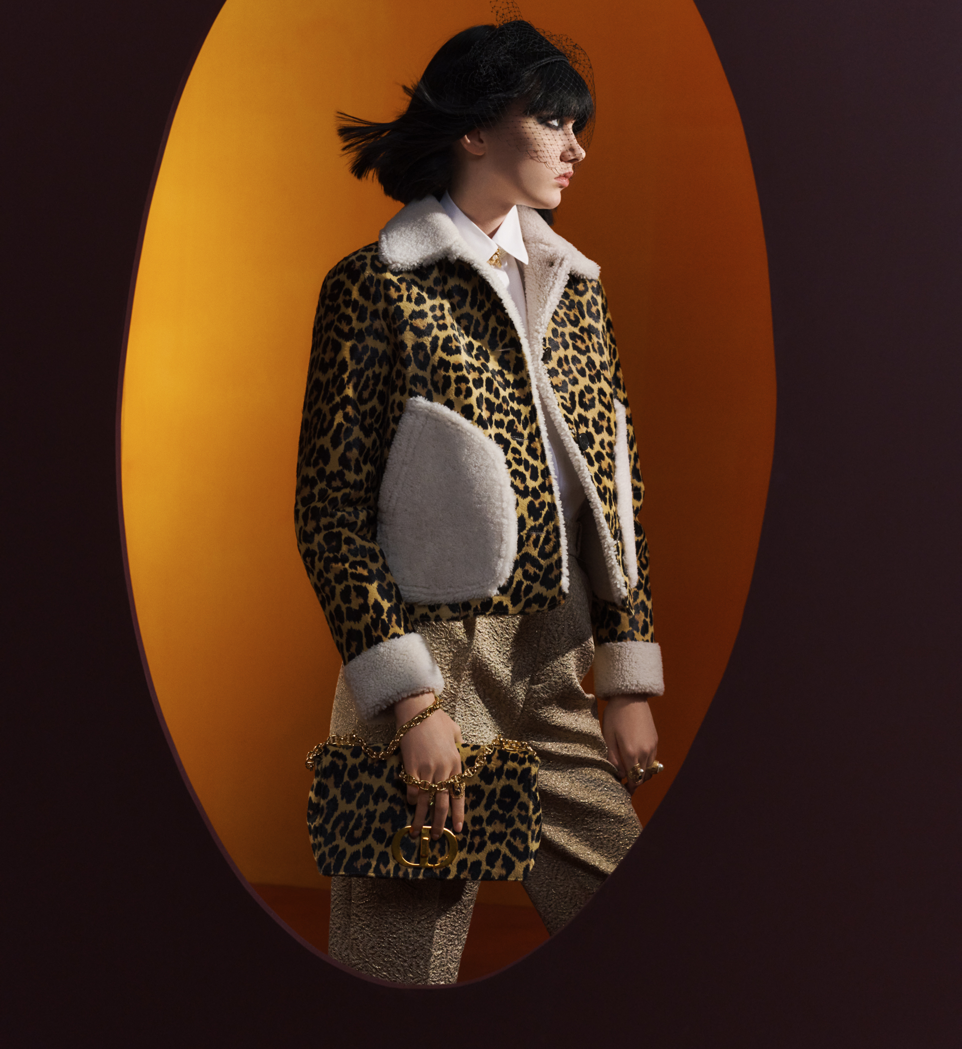ディオール」が創業者のミューズに着想を得たレオパード柄のバッグや