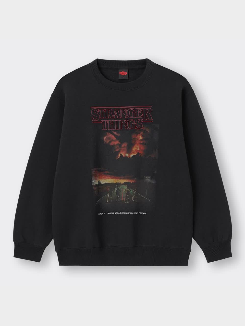 GU公式 | ヘビーウェイトスウェットプルオーバー(長袖) Netflix