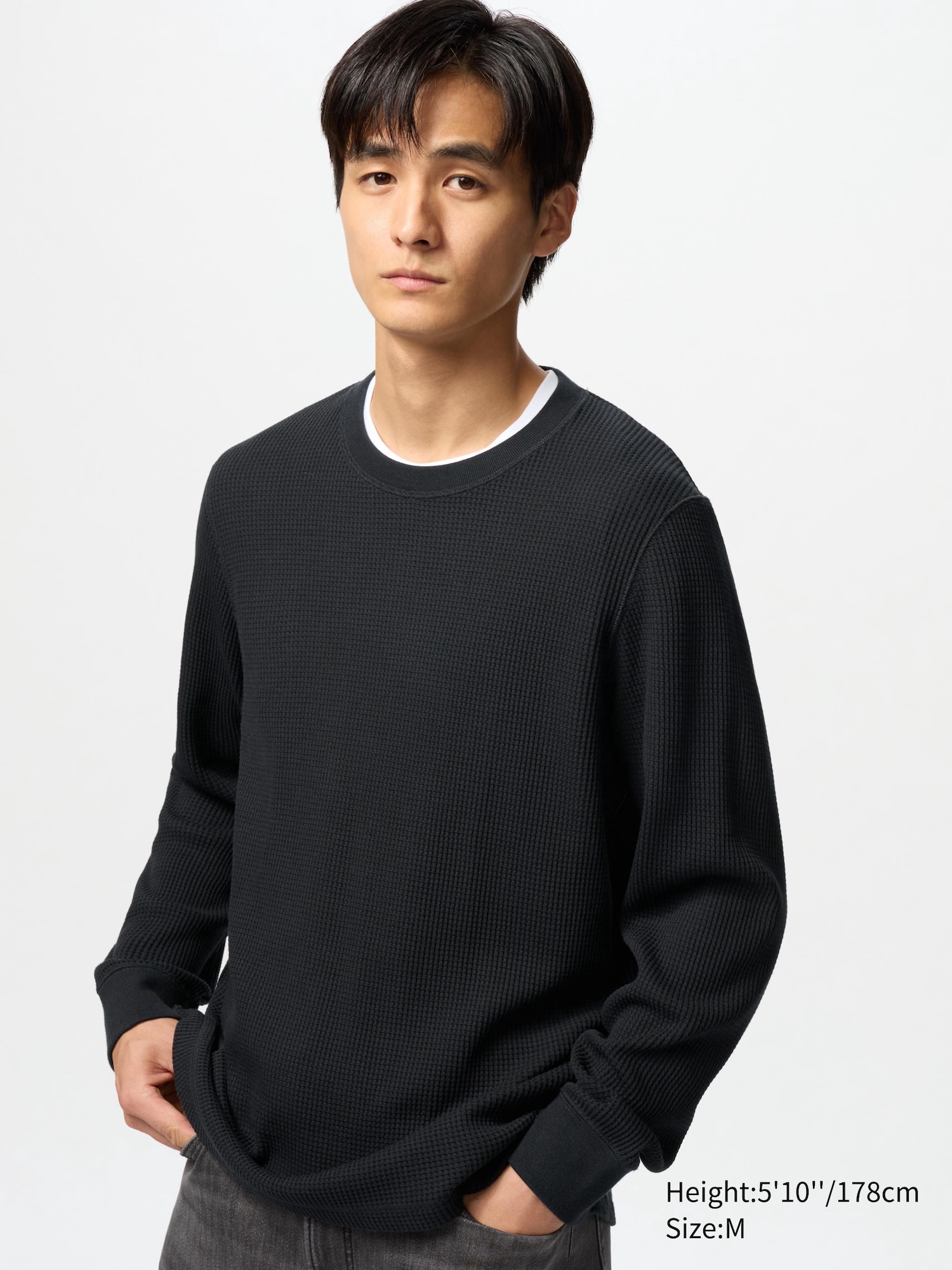 Waffle T-Shirt | Long Sleeve | UNIQLO US