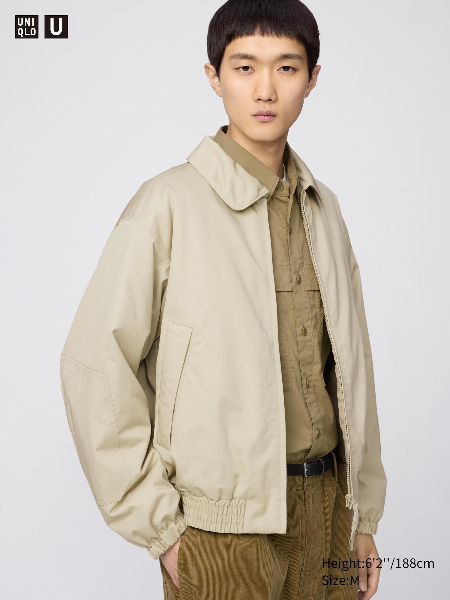 archive】bellted leather short blouson Utility Short Blouson
