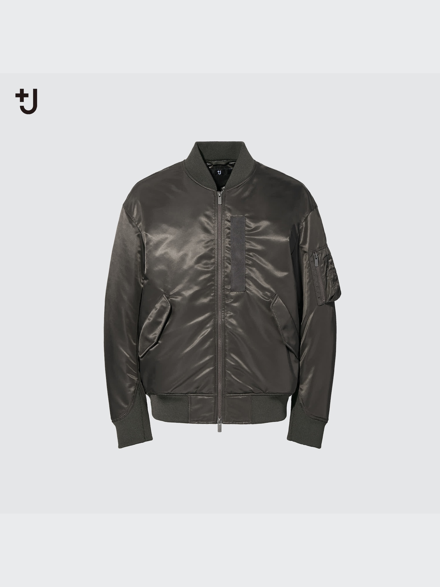 J Hybrid Down Oversized MA-1 Blouson | UNIQLO US
