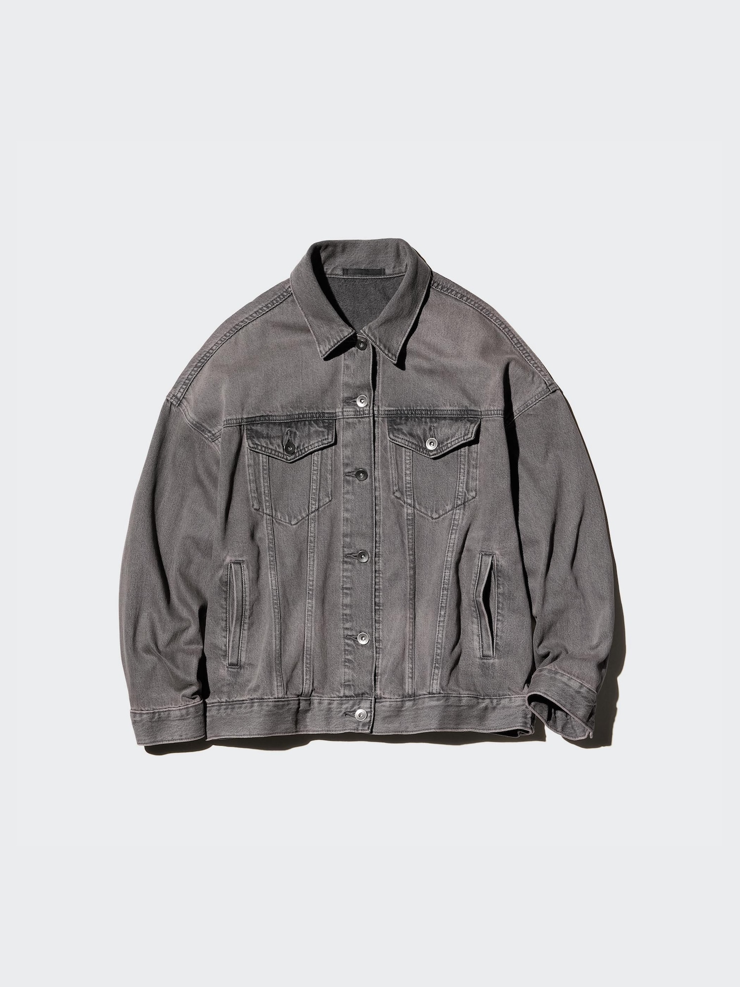 ユニクロ公式 | デニムオーバーサイズジャケット