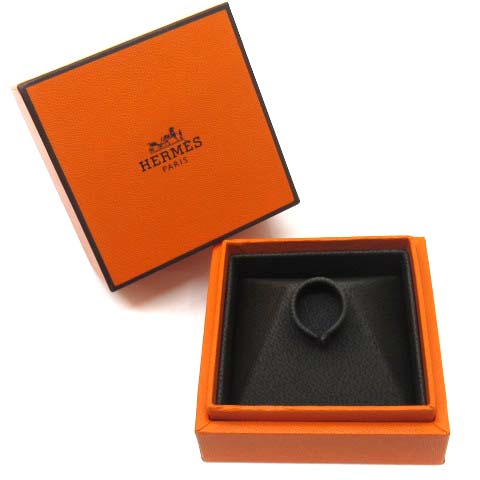エルメス HERMES 空箱 指輪ケース リングホルダー 純正箱 保存箱 収納