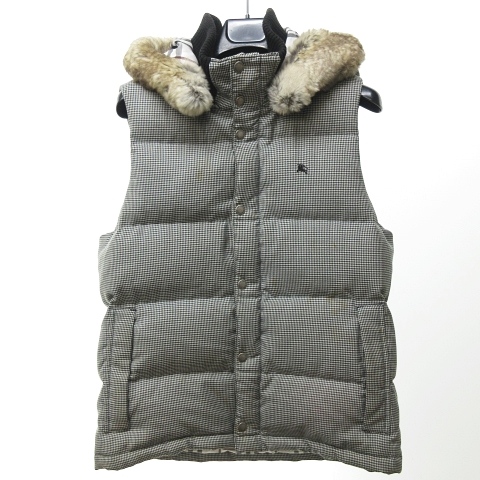 バーバリーブラックレーベル BURBERRY BLACK LABEL ダウンベスト