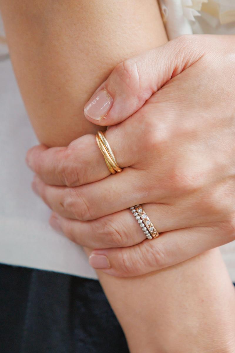 カルティエ】トリニティのリングが関西ママの手元を席巻中！＜SNAP