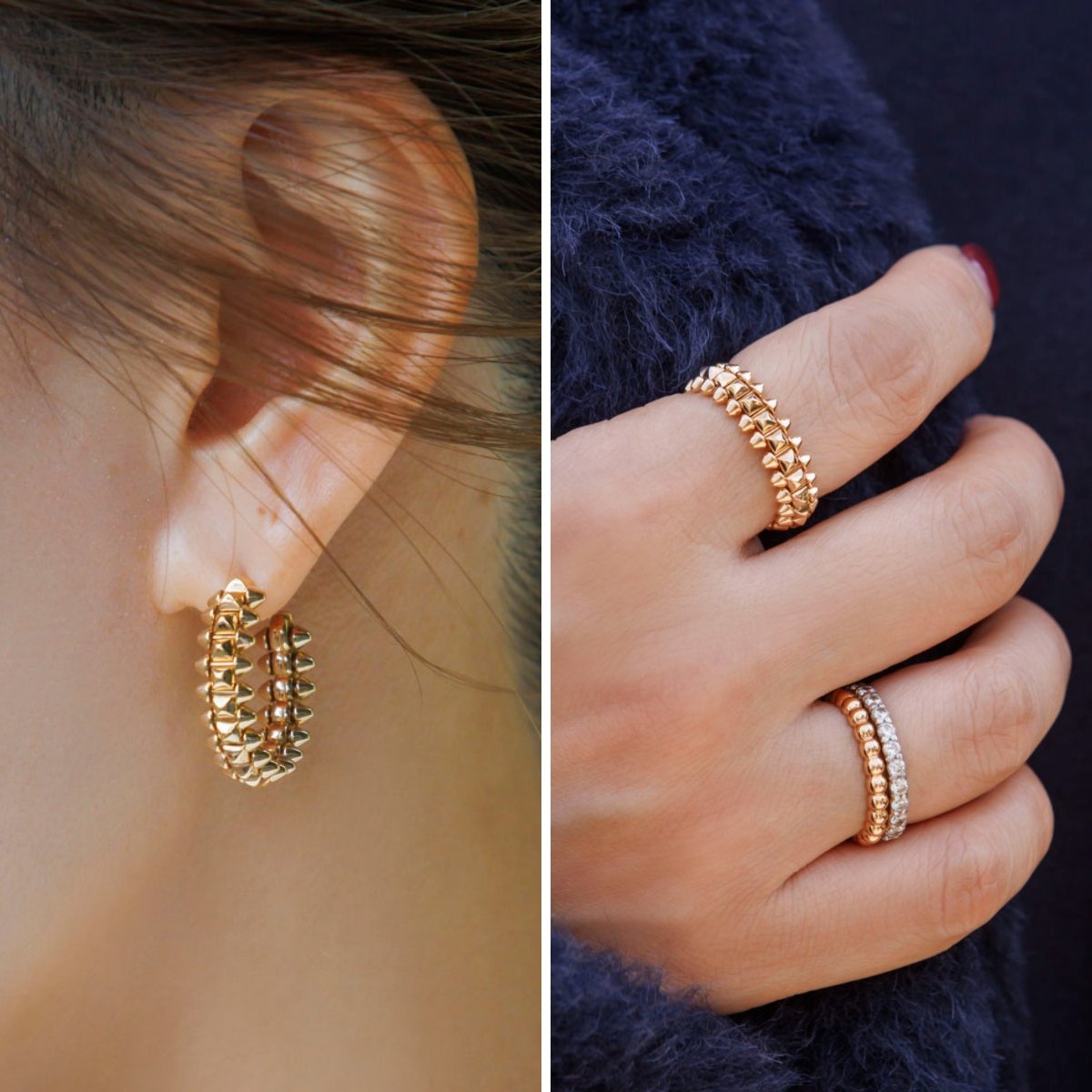 カルティエ】の「クラッシュ」はピンクゴールドで甘辛く！SNAP | VERY