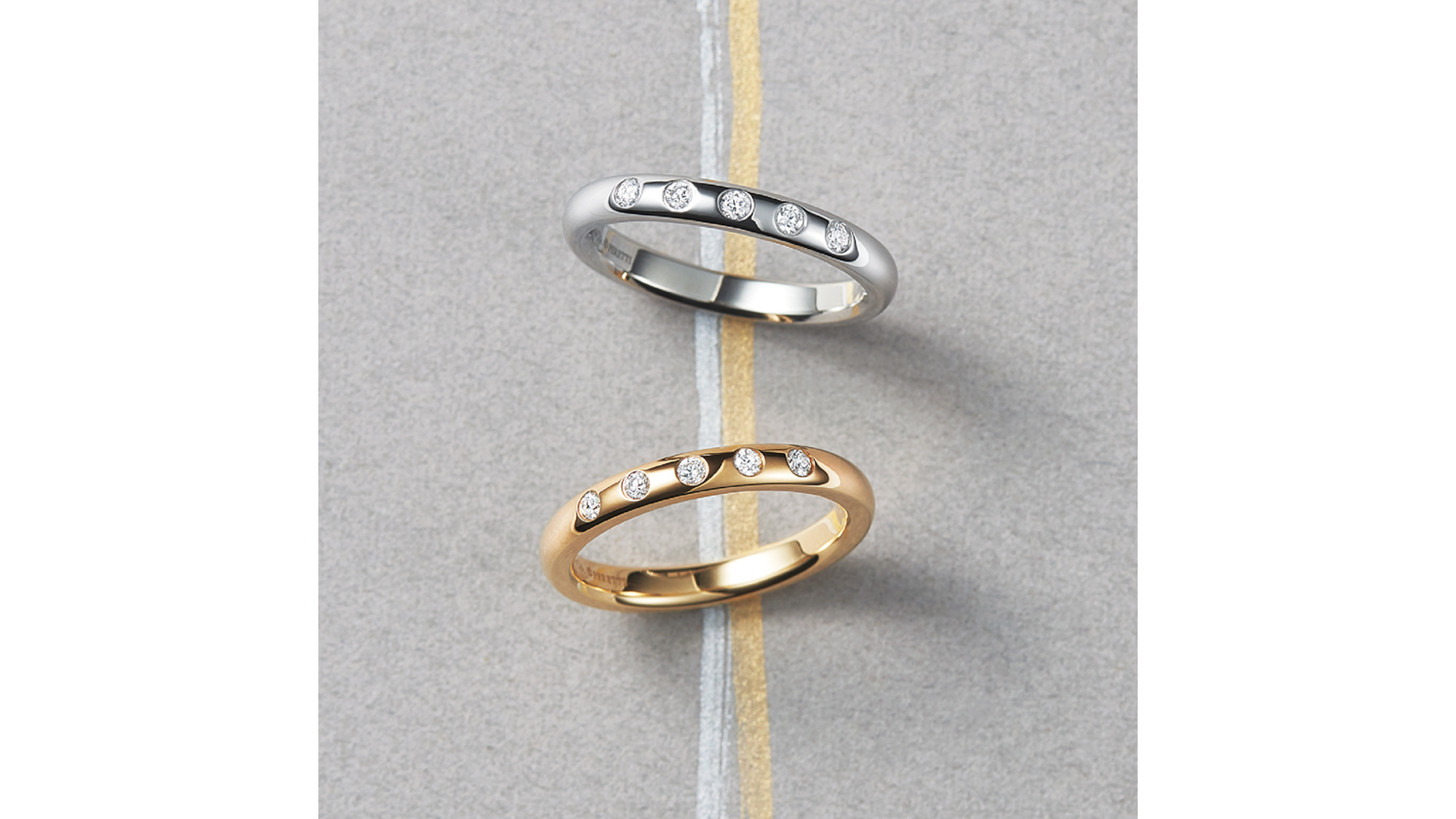 Cartier ペアリング 10号と15号 新年お買い得！ ペアリングに 直営