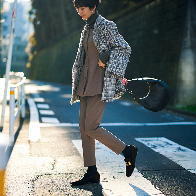 上下で約￥25,000！【セルフォード】は“セットアップ”が年中着回せて