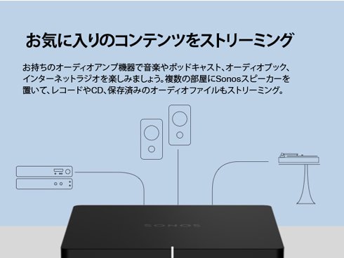 ヨドバシ.com - Sonos ソノス Sonos Port ネットワークオーディオ