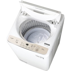 ヨドバシ.com - シャープ SHARP 全自動洗濯機 6kg ゴールド系 ES-GE6H