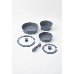 ヨドバシ.com - ブルーノ BRUNO フライパン 6点セット ネイビー BHK304