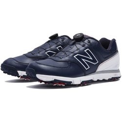 New Balance ゴルフシューズ ネイビー ￼BOAダイヤル 24センチ New