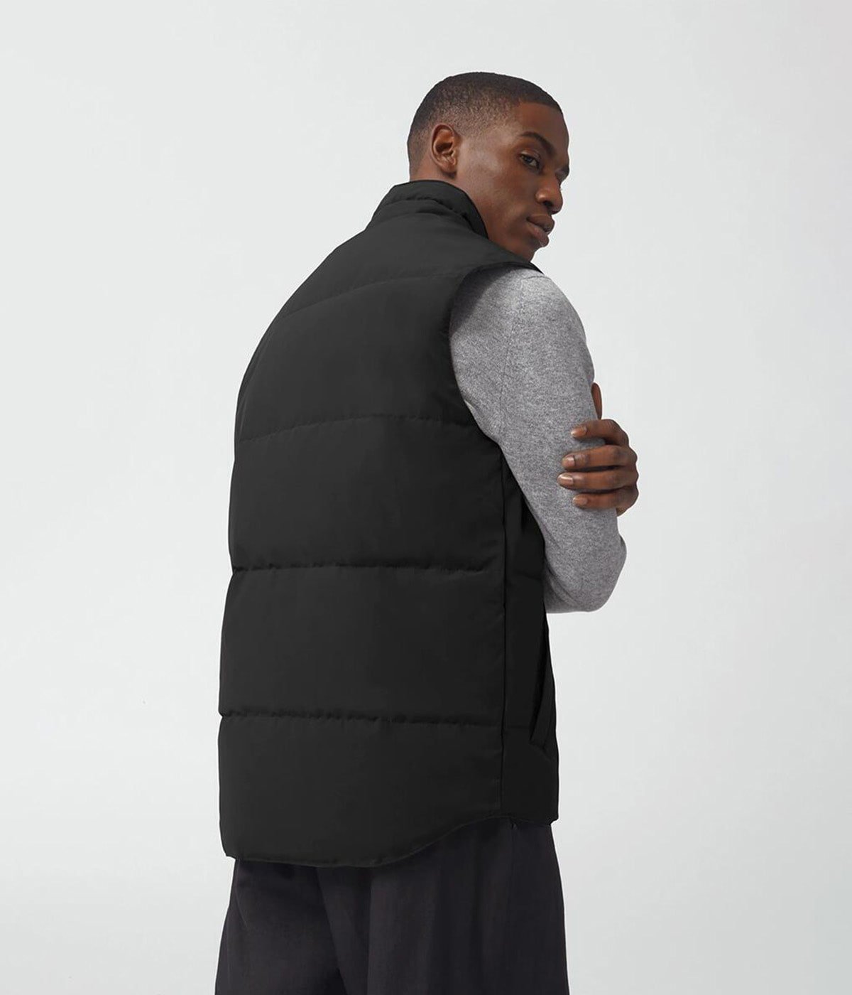 BLACK DISC】Garson Vest Black Label | CANADA GOOSE(カナダグース