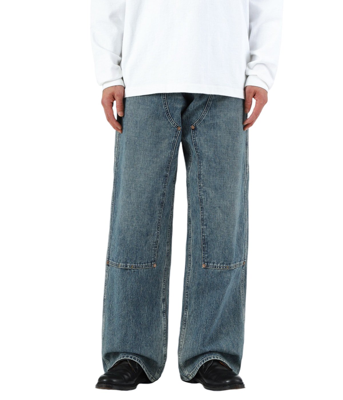 FADED PAINTER DOUBLE KNEE TROUSERS | SUGARHILL(シュガーヒル