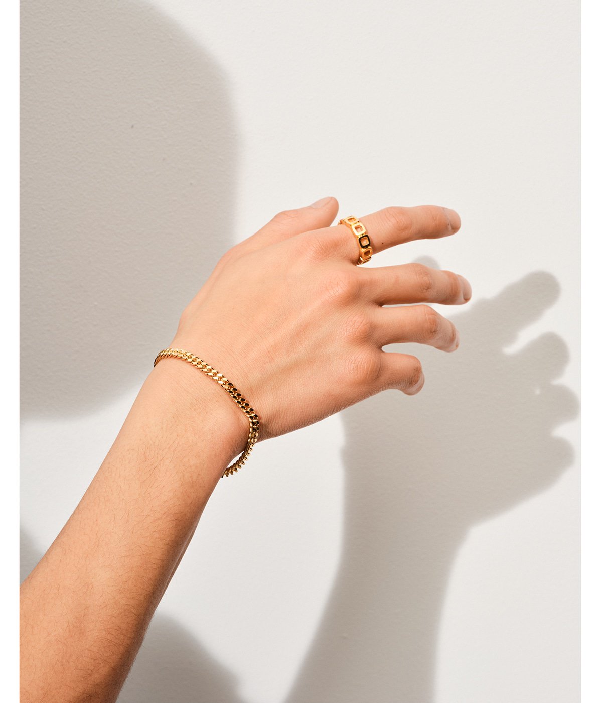 Curb Bracelet L Gold | TOMWOOD(トムウッド) / アクセサリー