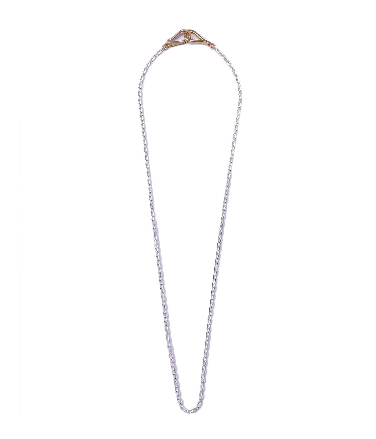 INFINITY HOOK CABLE CHAIN（18K GOLD ACCENT） | LARRY SMITH(ラリー