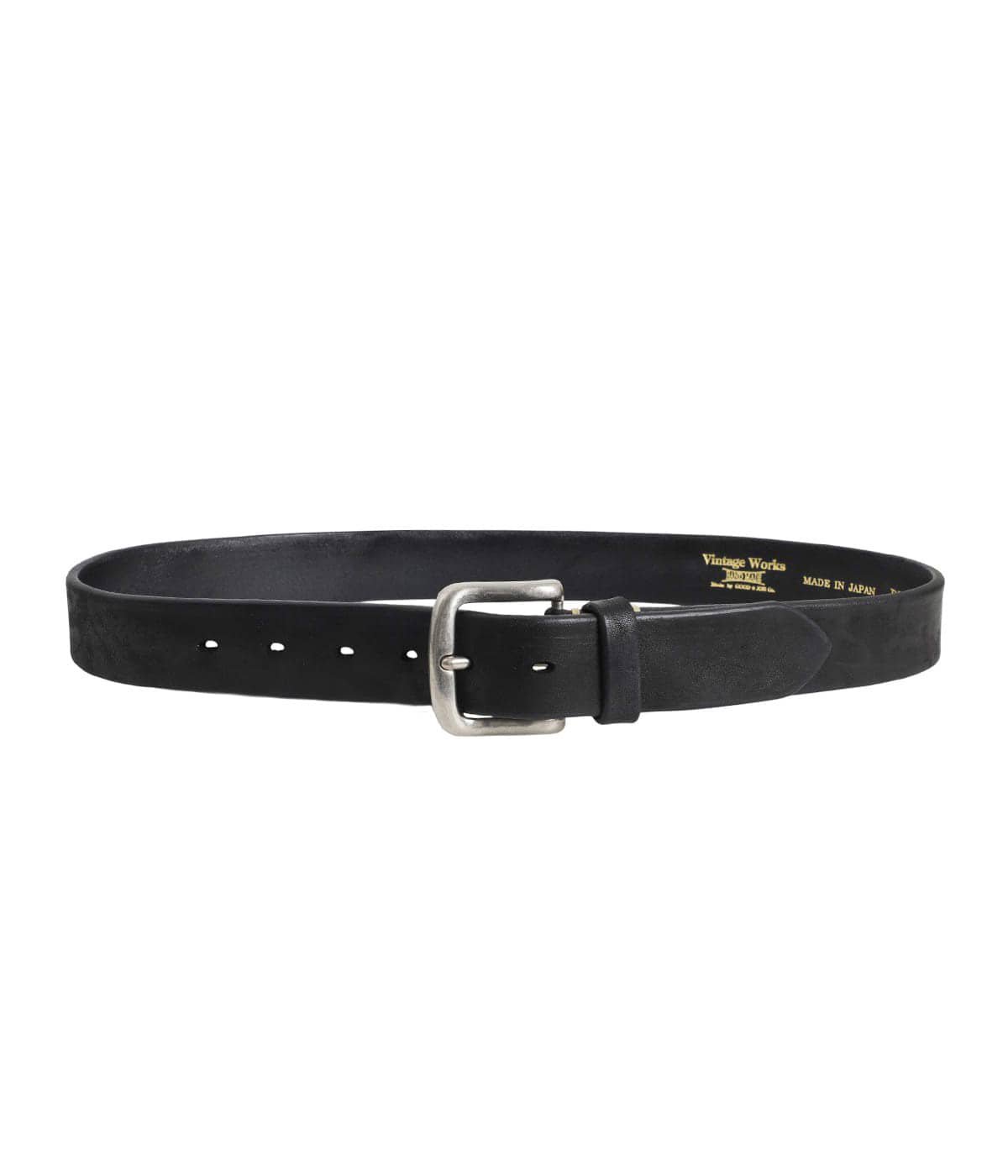 DH5736 HAND MADE LEATHER BELT | VINTAGE WORKS(ヴィンテージワークス