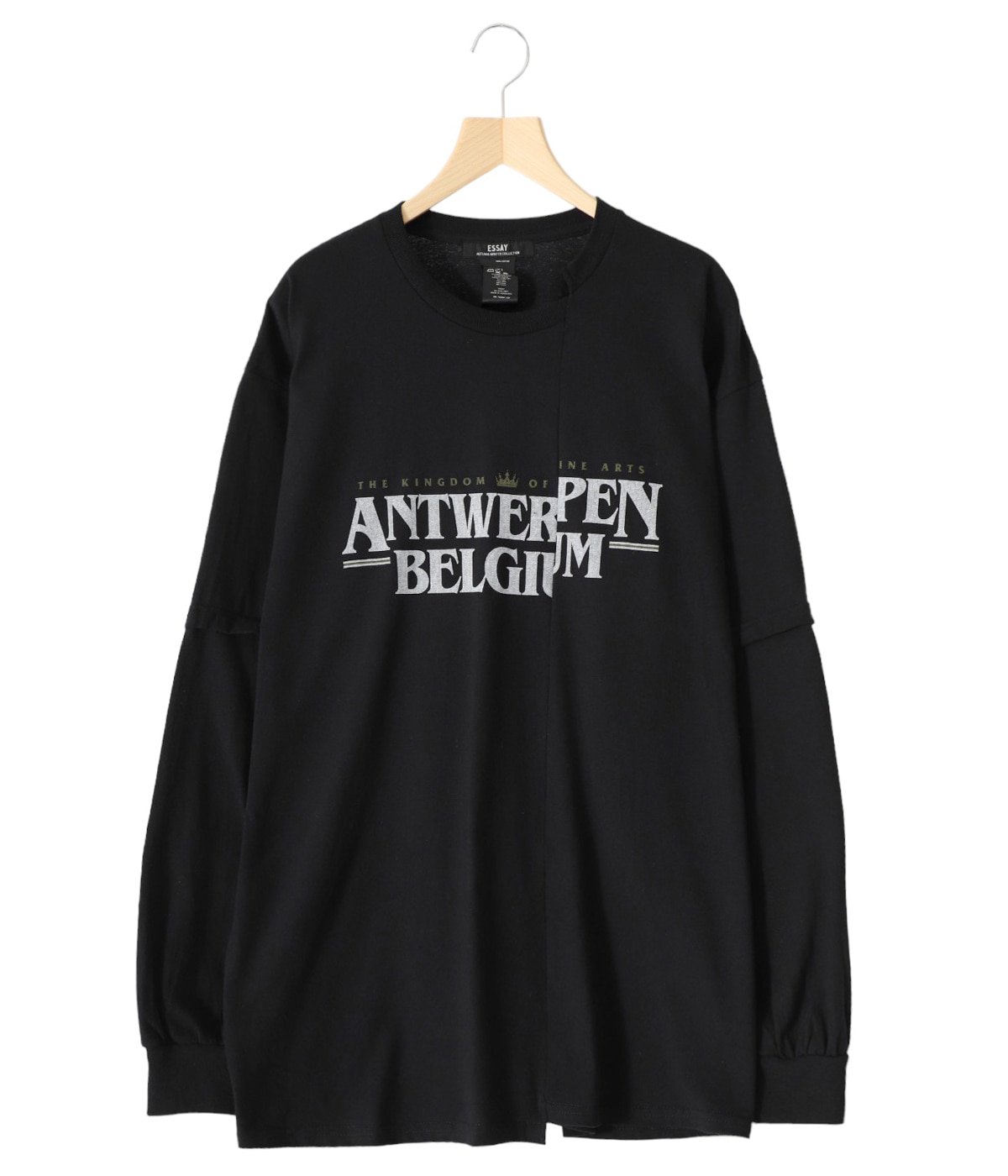 CUT UP LONG LAYER T-SHIRT | ESSAY(エッセイ) / トップス カットソー