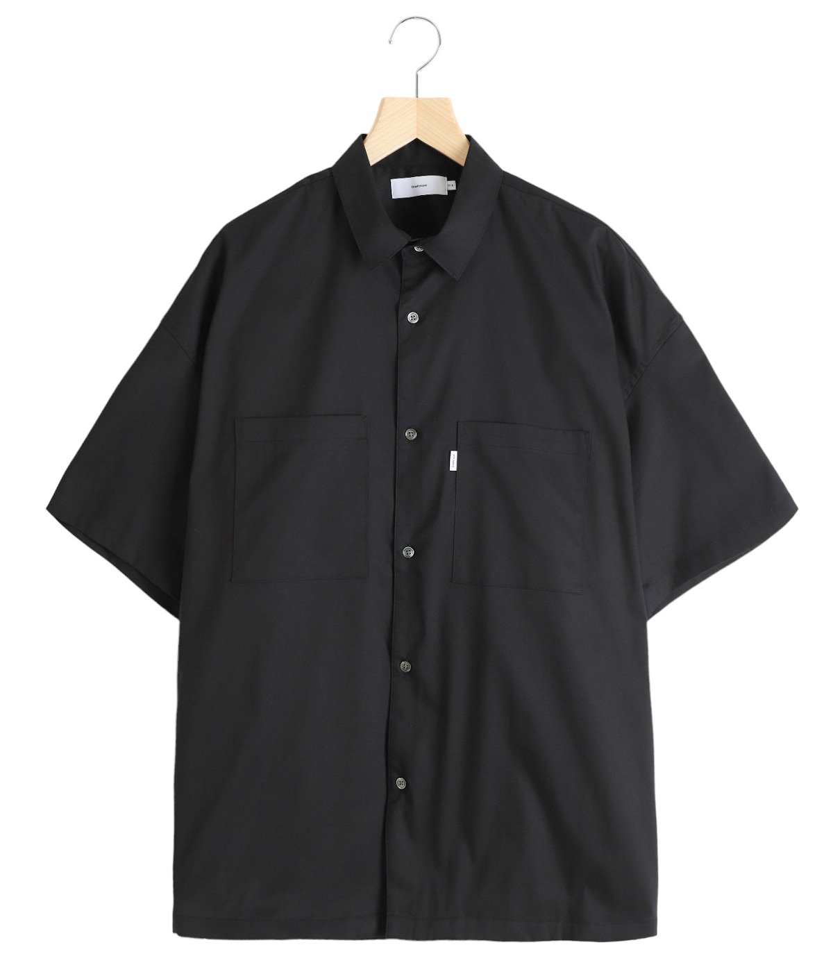 Solotex Twill S/S Oversized Box Shirt | Graphpaper(グラフペーパー