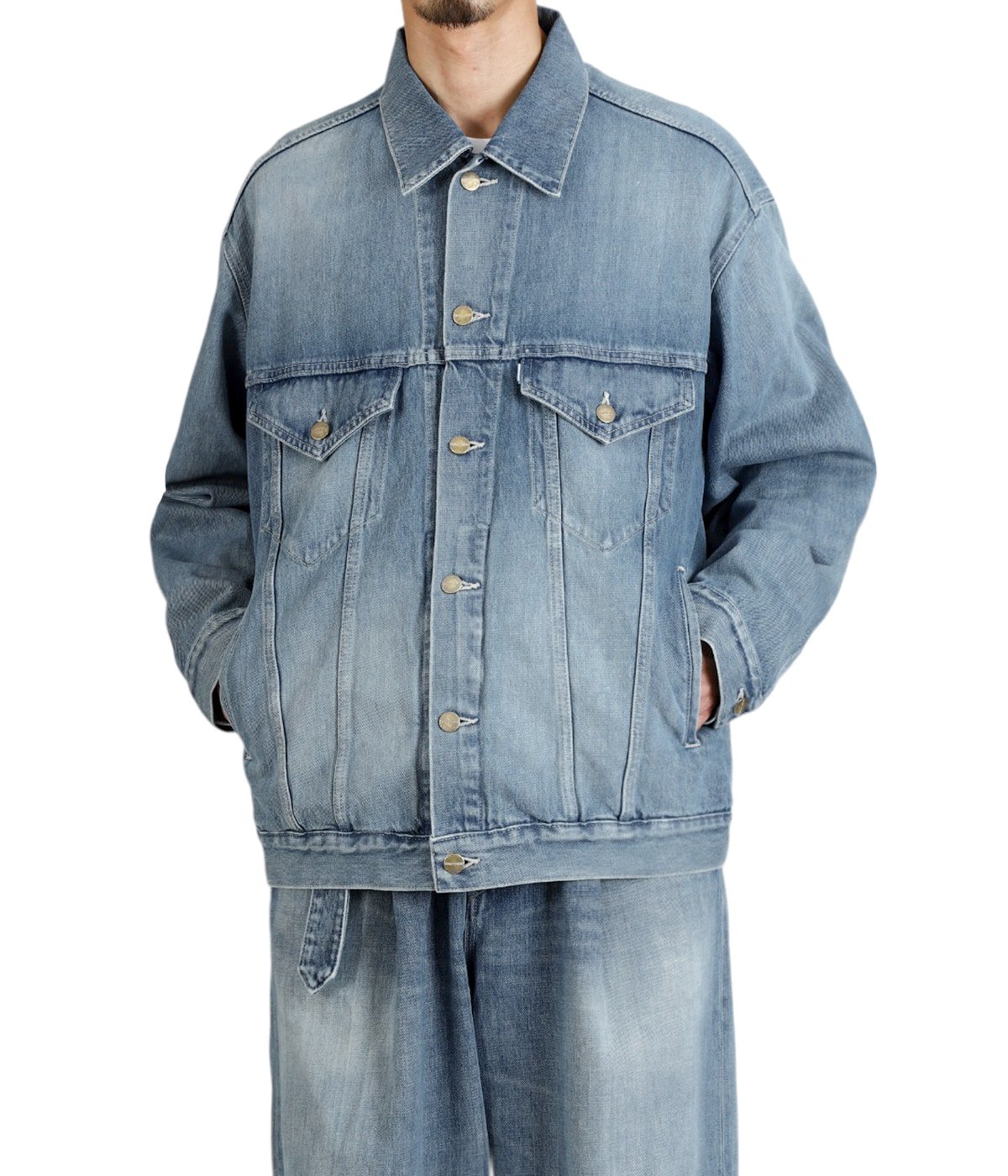 Selvage Denim Trucker Jacket | Graphpaper(グラフペーパー