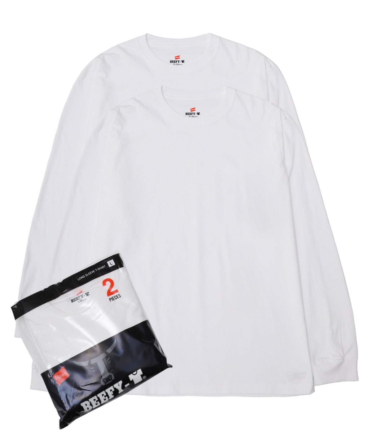 BEEFY LONG SLEEVE T-SHIRT 2P | Hanes(ヘインズ) / トップス