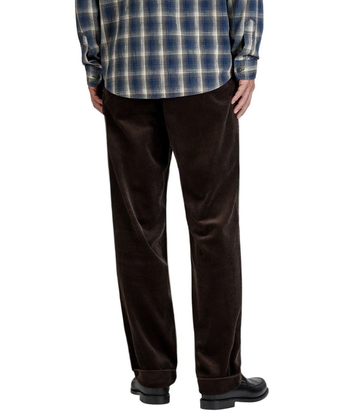RALAXED FIT CORDUROY WHITMAN CHINO PLEATED PANTS | POLO RALPH