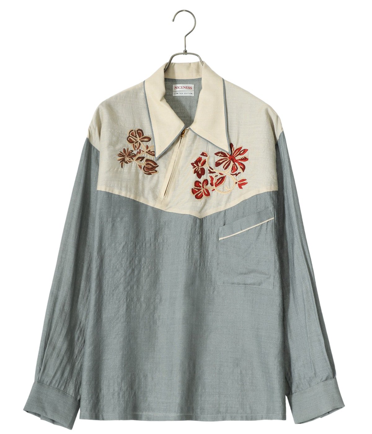 MAJAW / マジャロウ ( ワイルドシルク スーベニアシャツ ) | NICENESS