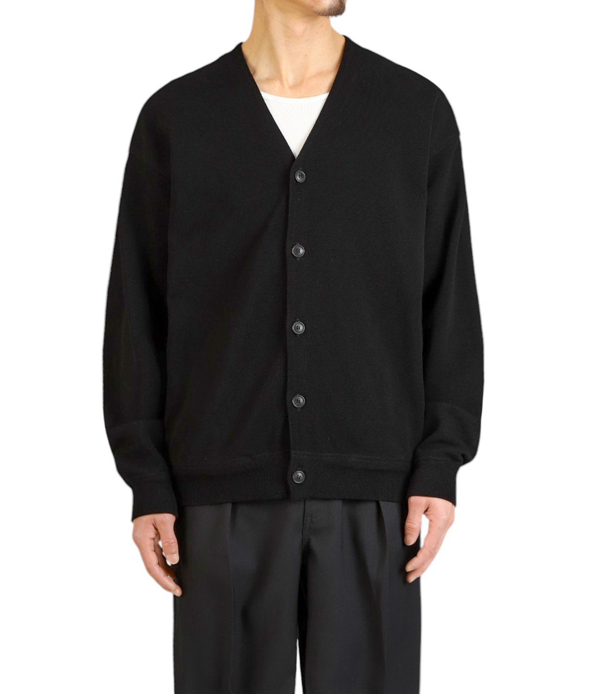 別注 Extra Light Moss Stitch Cardigan | crepuscule(クレプス