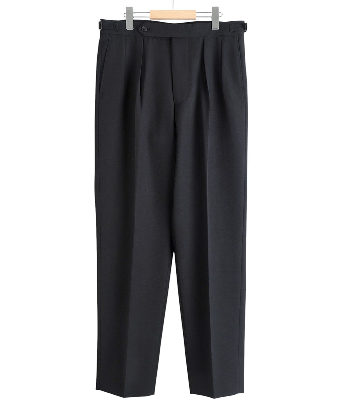 Aaron Wool Black | HEUGN(ユーゲン) / パンツ スラックス (メンズ)の