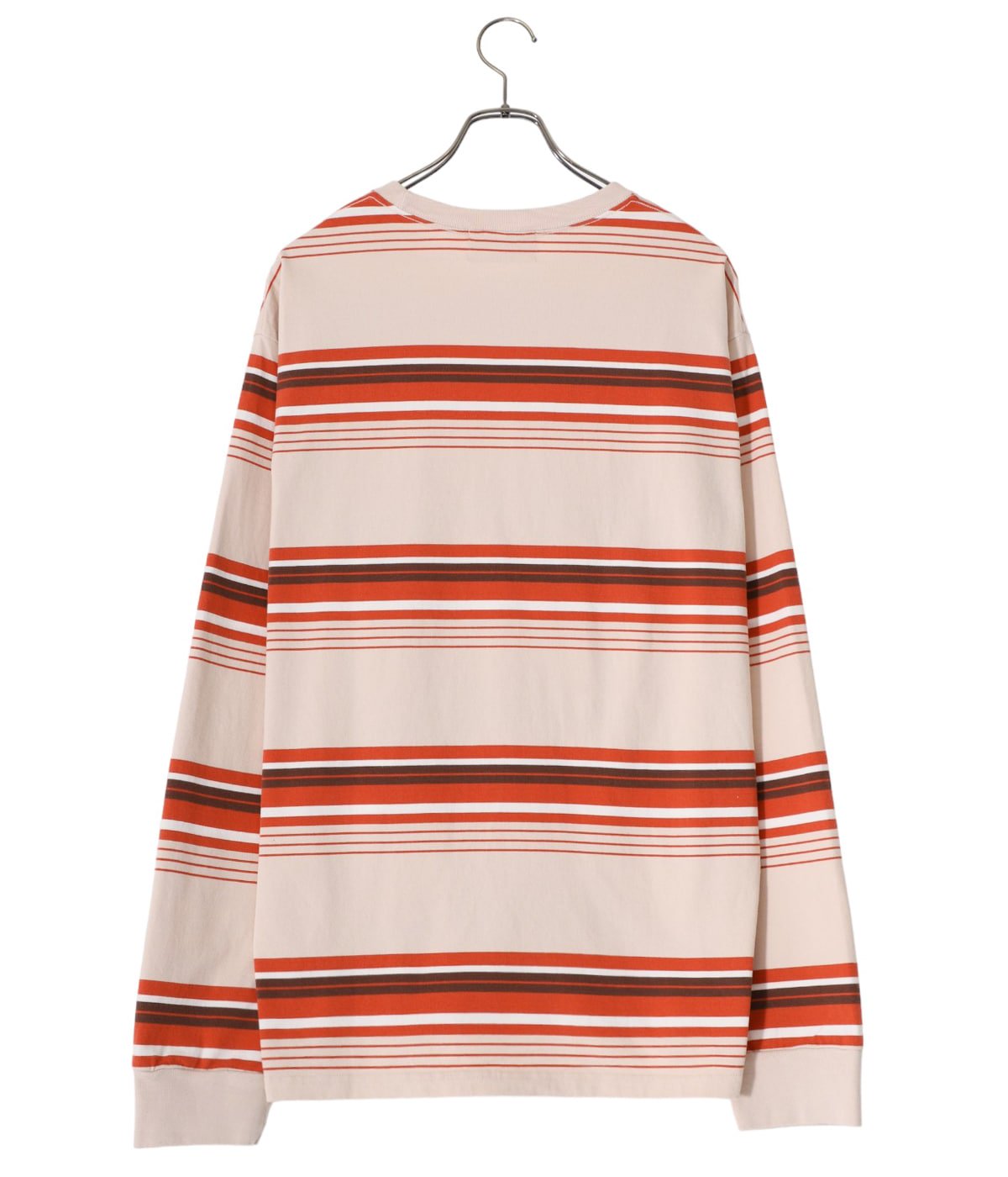 Long-sleeve border T-shirt | UNUSED(アンユーズド) / トップス