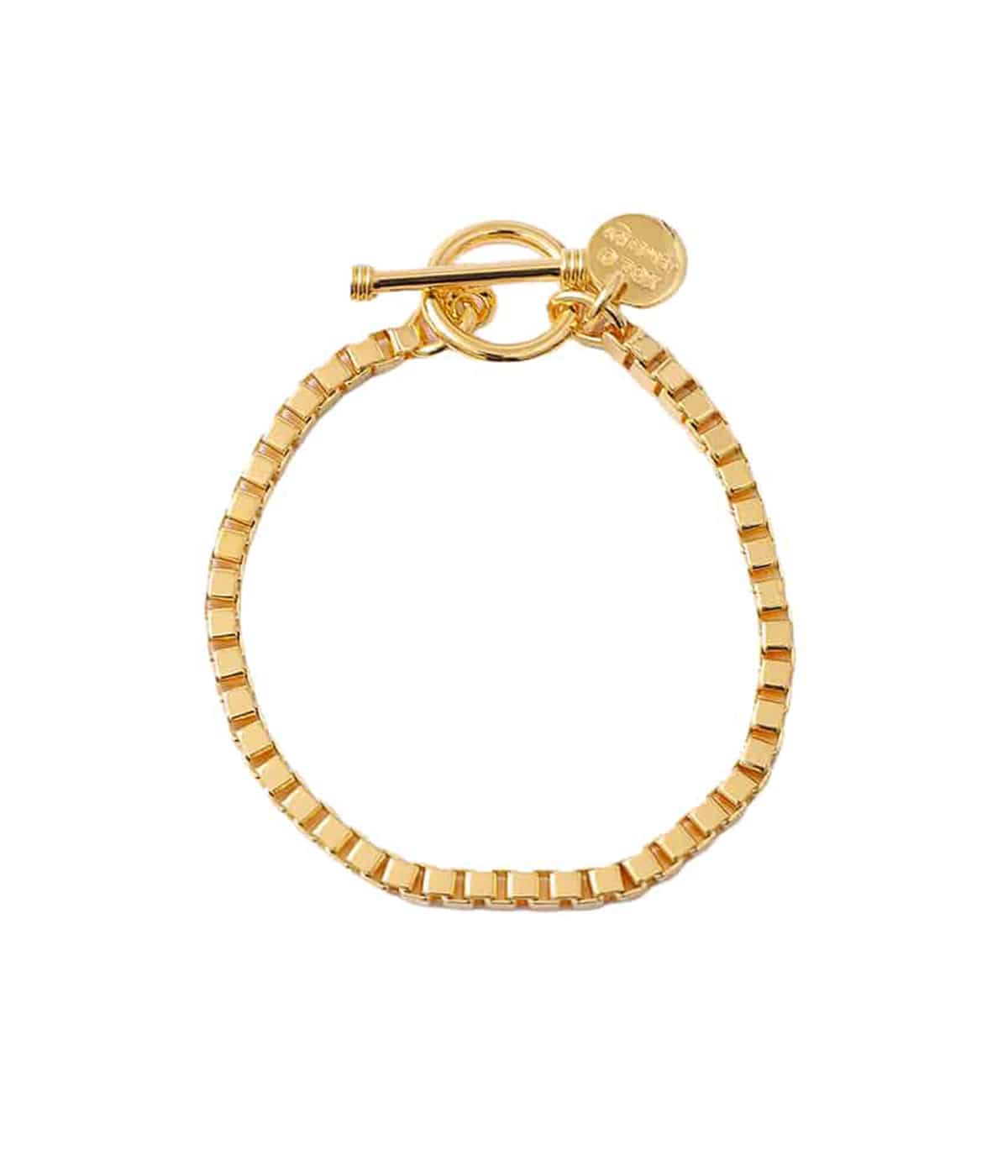 Venetian Link Bracelet -4mm- 24K Coating | XOLO JEWELRY(ショロ