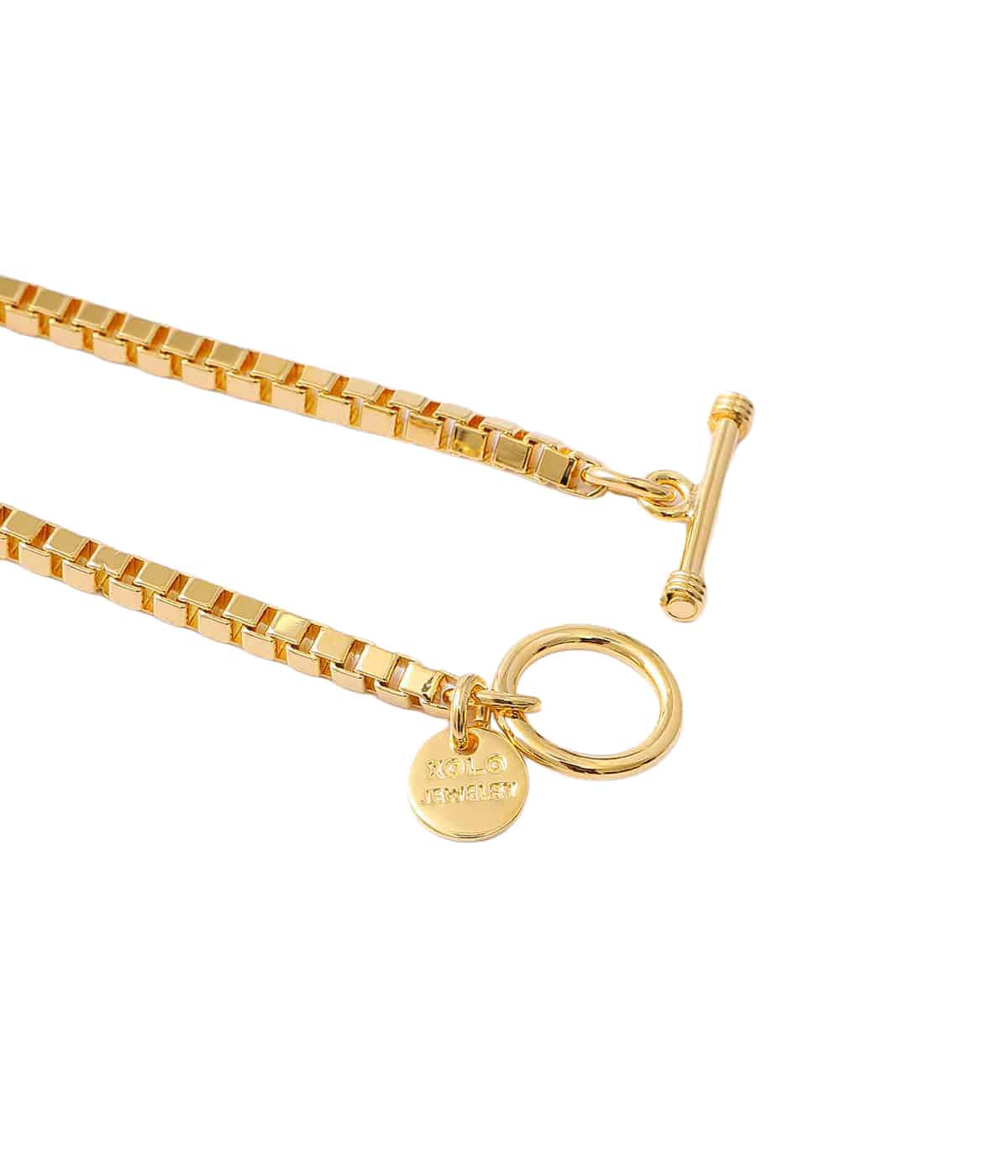 Venetian Link Bracelet -4mm- 24K Coating | XOLO JEWELRY(ショロ