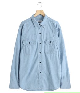 CHAMBRAY WORK SHIRT | MASSES(マシス) / トップス 長袖シャツ (メンズ