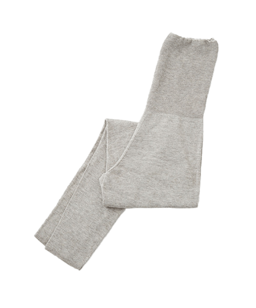 ヤク無縫製 はらまき付き薄手レギンス / オーガニックコットン – PRISTINE