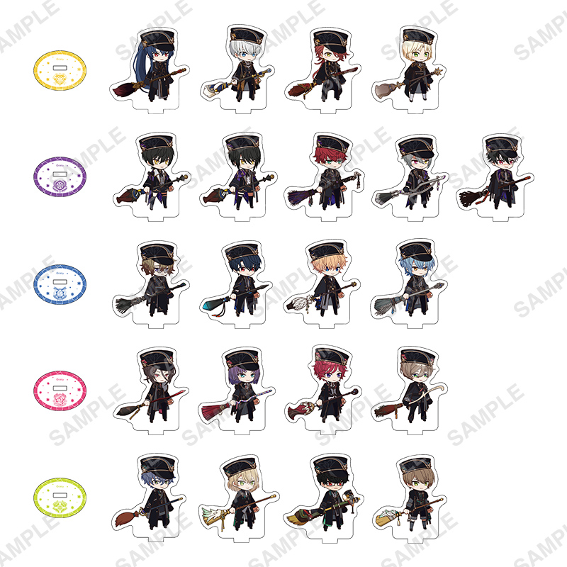 6th Anniversary トレーディングミニキャラアクリルスタンド