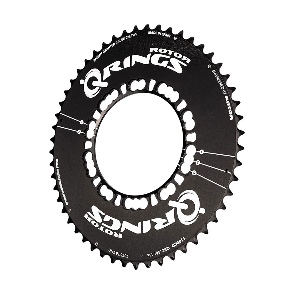 Q-RING AERO 110 5ARMアウター 110x5 エアロQリング | ROTOR 日本公式