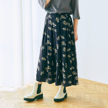 フェリシモ公式】おすすめの猫柄 スカートアイテム情報｜FELISSIMO